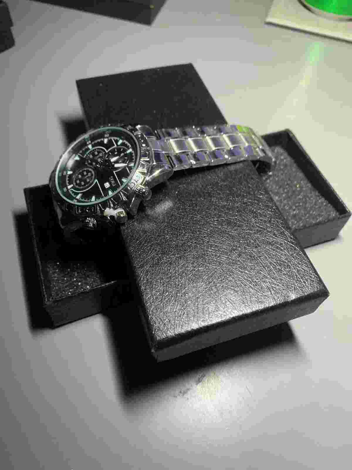 Soki Mens Day or Evening Watch in Black