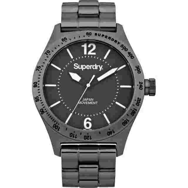 Superdry Battalion Stainless Steel Men's Watch SYG107EM