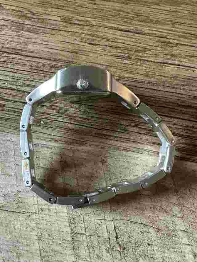 Paul Frank Flamingo Watch Silver Tone 32mm Case New Batt   Max 5.5 Inch Wrist