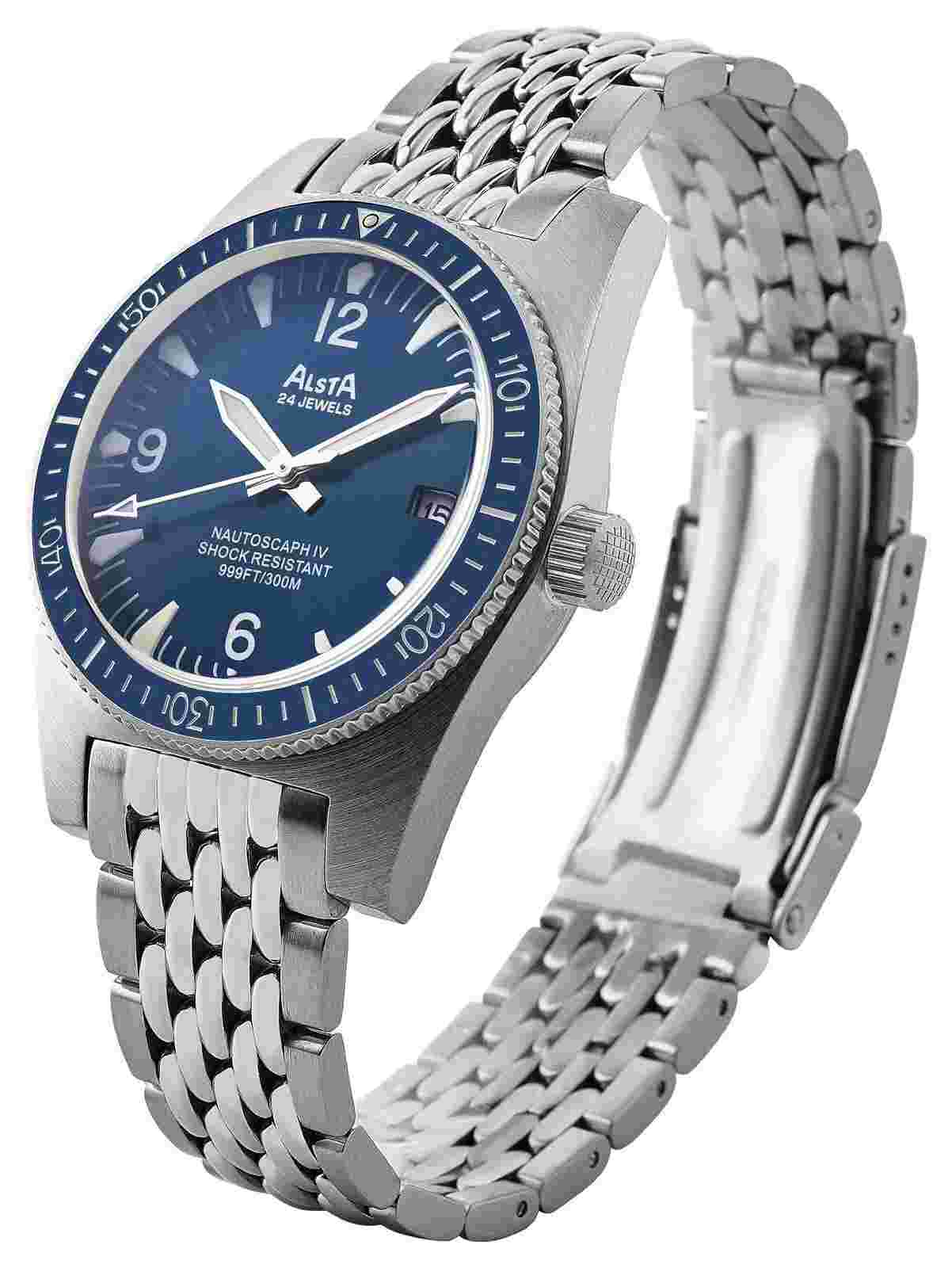 Alsta Nautoscaph IV Automatic (300m) Blue Dial / Stainless NAUTOSCAPH IV BLUE