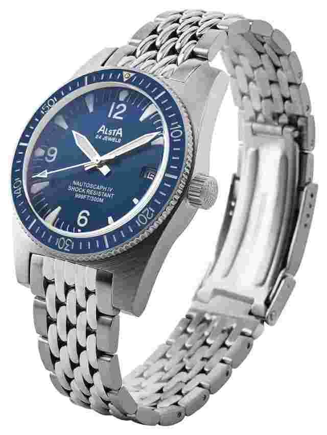 Alsta Nautoscaph IV Automatic (300m) Blue Dial / Stainless NAUTOSCAPH IV BLUE