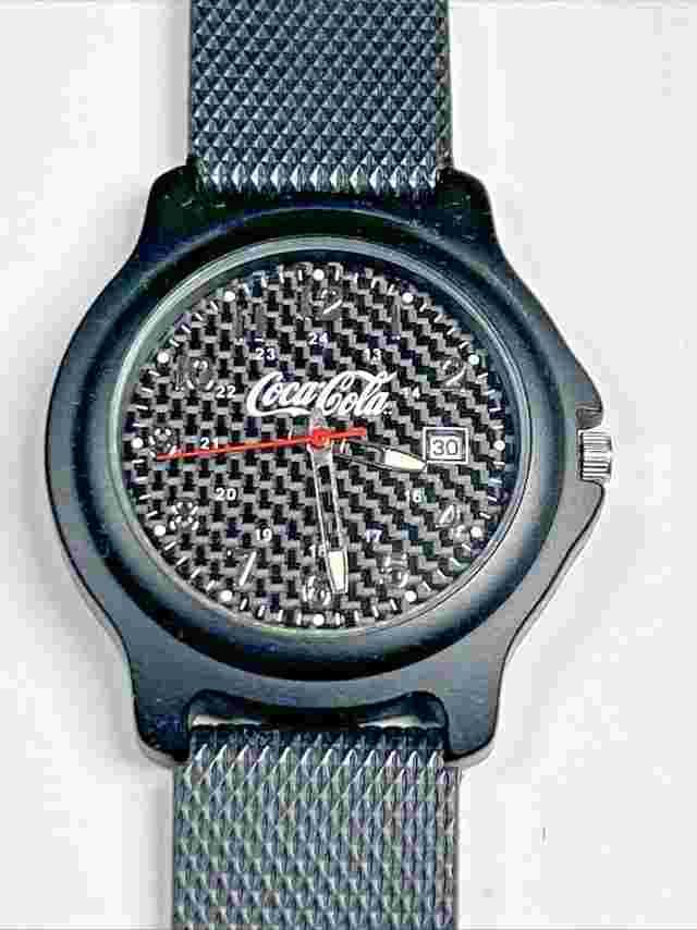 Coca Cola Wrist Watch By Matsuda New Battery Nice Watch