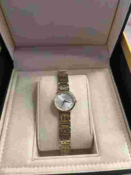 Fendi Forever 19Mm - Bracelet Watch With Ff Logo