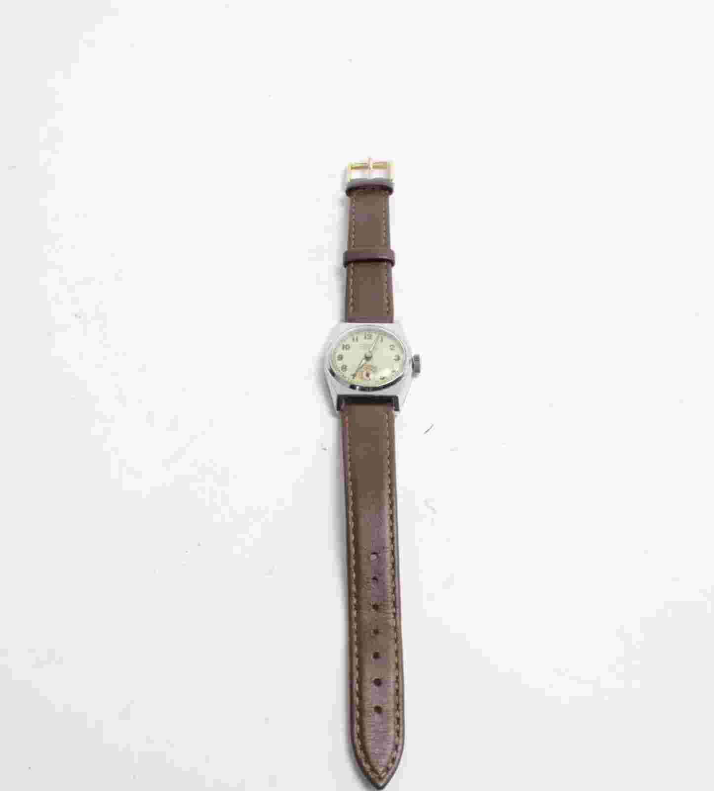 Pierce wristwatch, early 50s, function guaranteed, 27 mm wide