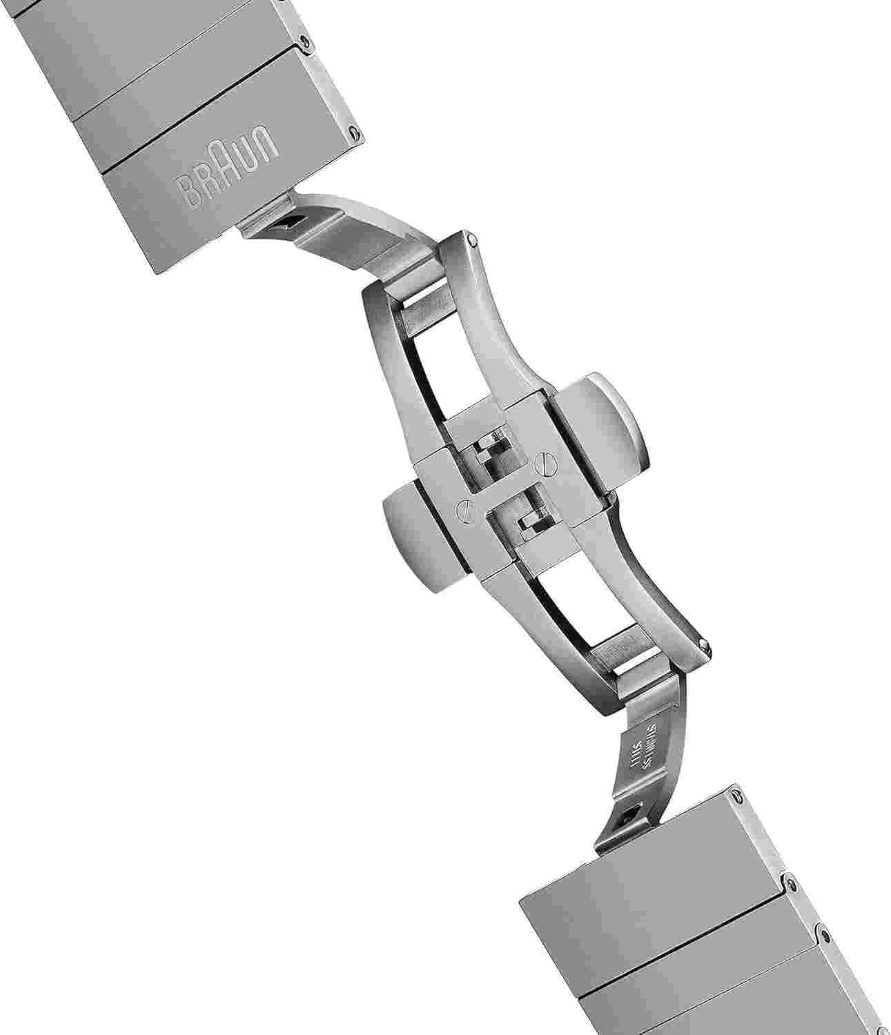 New Braun Ladies Classic Slim Ceramic Analog Display Japanese Quartz Grey Watch