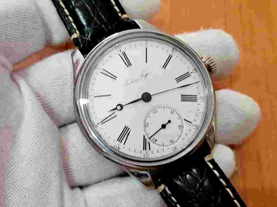 1902 Paul Buhre Antique Imperial "Novelty" Manual 48mm Enamel Dial MOD Watch
