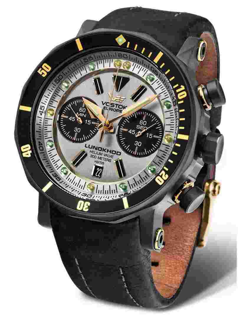 Vostok-Europe LUNOKHOD 2 GRAND CHRONO Mens Watch 6S21/620E277