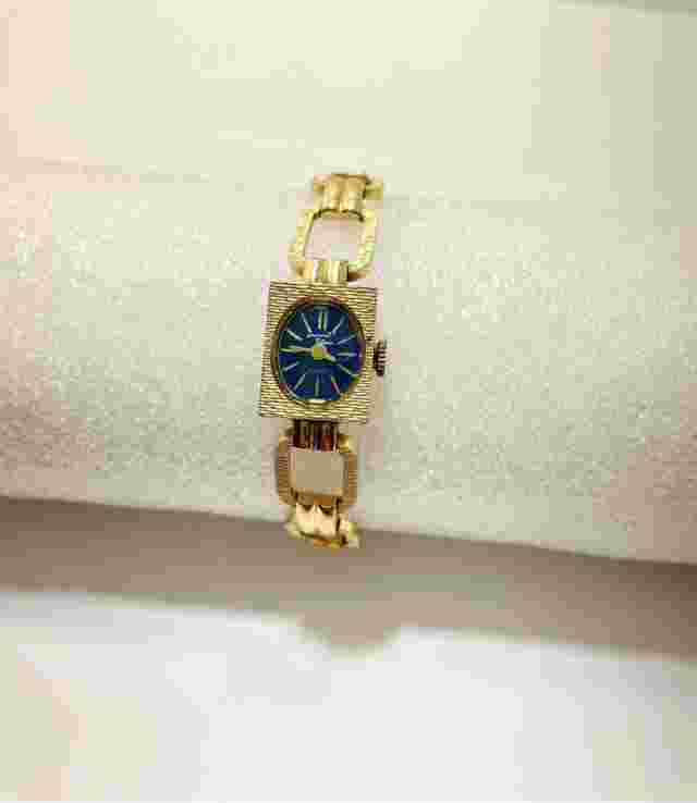 Vintage 10kt Germinal Volatire 17 Jewels Watch