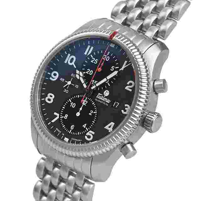 TUTIMA Grand Flieger Classic Chronograph 6402-02 Men's Watch "REFURBISHED"