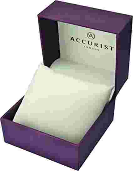 Accurist Skymaster Mens Watch Gold Stainless Steel Strap 7175