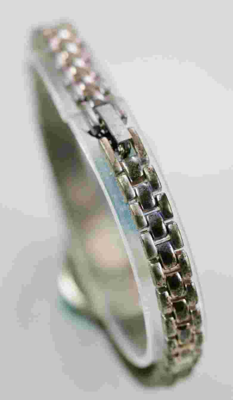 Charles Delon Watch Womens Stainless Retro Silver Steel Water Re Black Quartz