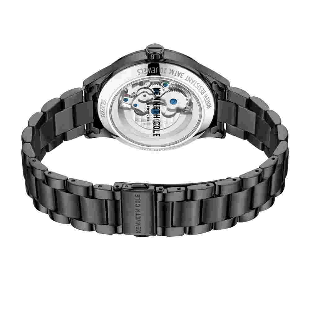 Kenneth Cole Automatic Black Stainless Steel Unisex Watch KCWGL2232505