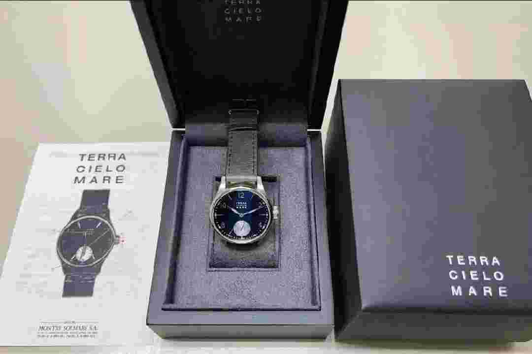 TERRA CIELO MARE TC7005AC3PA Milan 44 Hand Wrapped Men's Watch Not Used