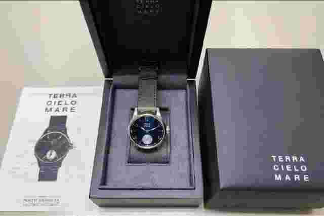 TERRA CIELO MARE TC7005AC3PA Milan 44 Hand Wrapped Men's Watch Not Used
