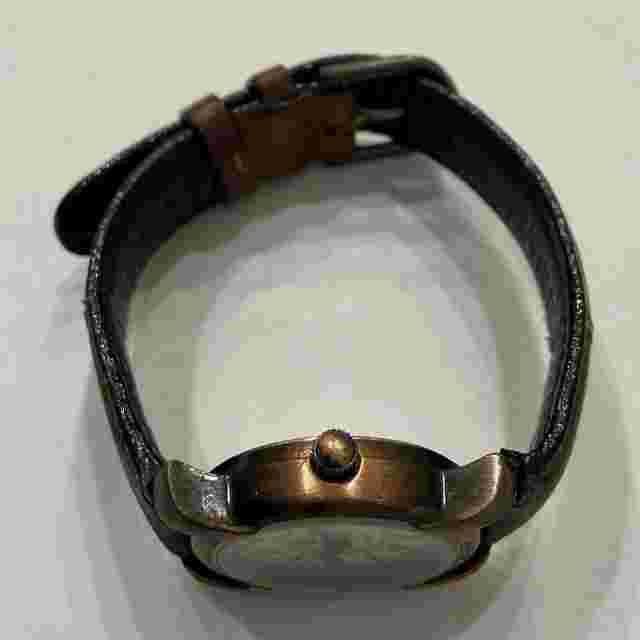 B.U.M. Equipment Women’s Watch Aged Copper Vintage Look Leather Band