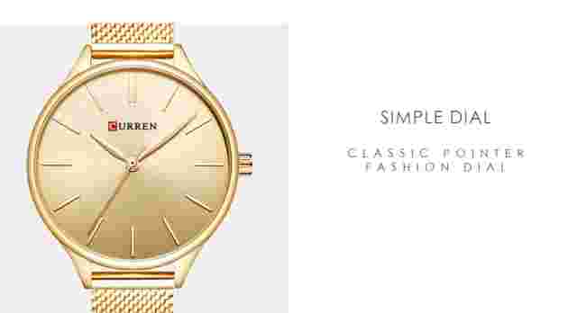 Reloj Para Mujer Relojes Elegantes Fino de Moda Mujer Cuarzo Regalos Suizo Marca