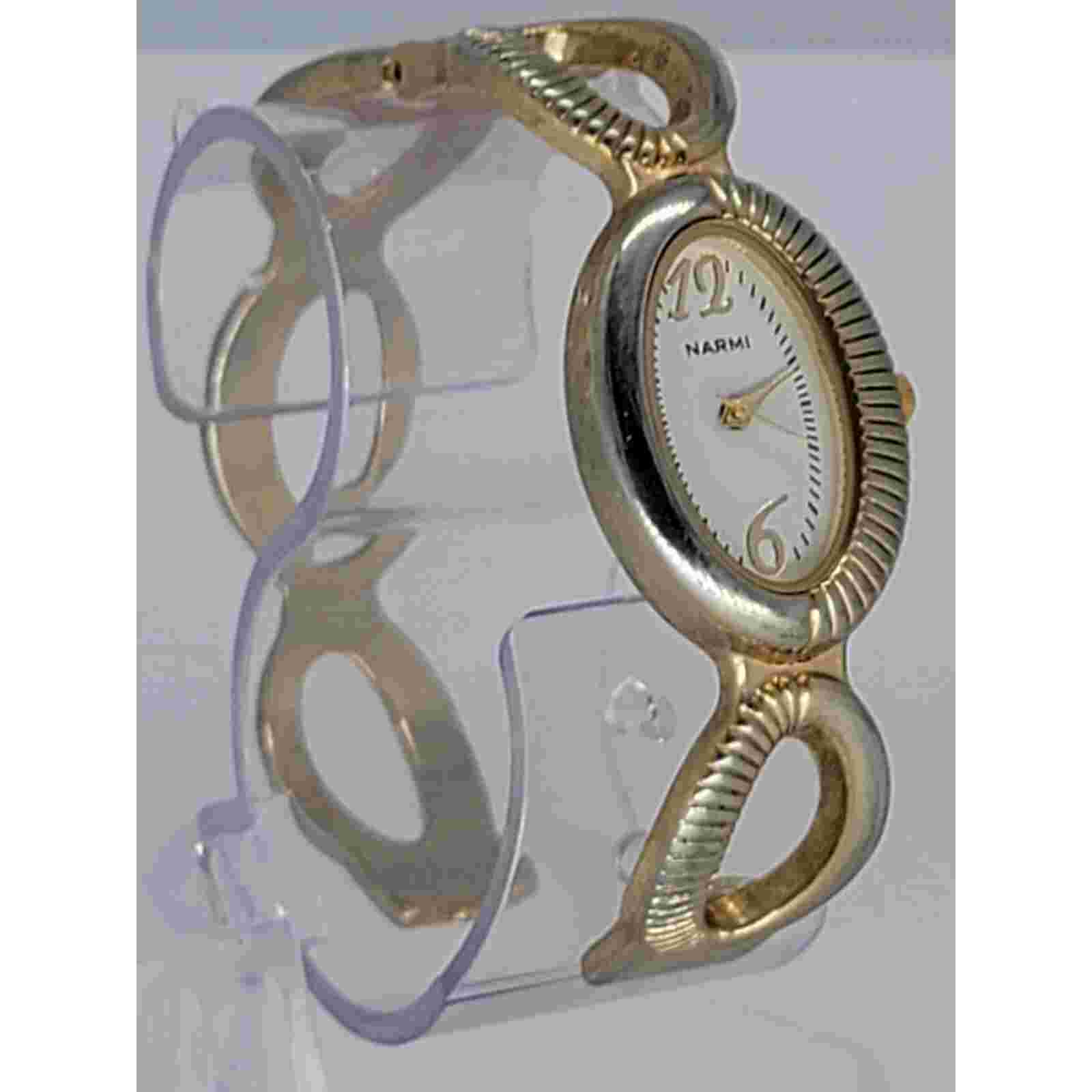 Timeless Elegance: Narmi Gold and Silver Watch