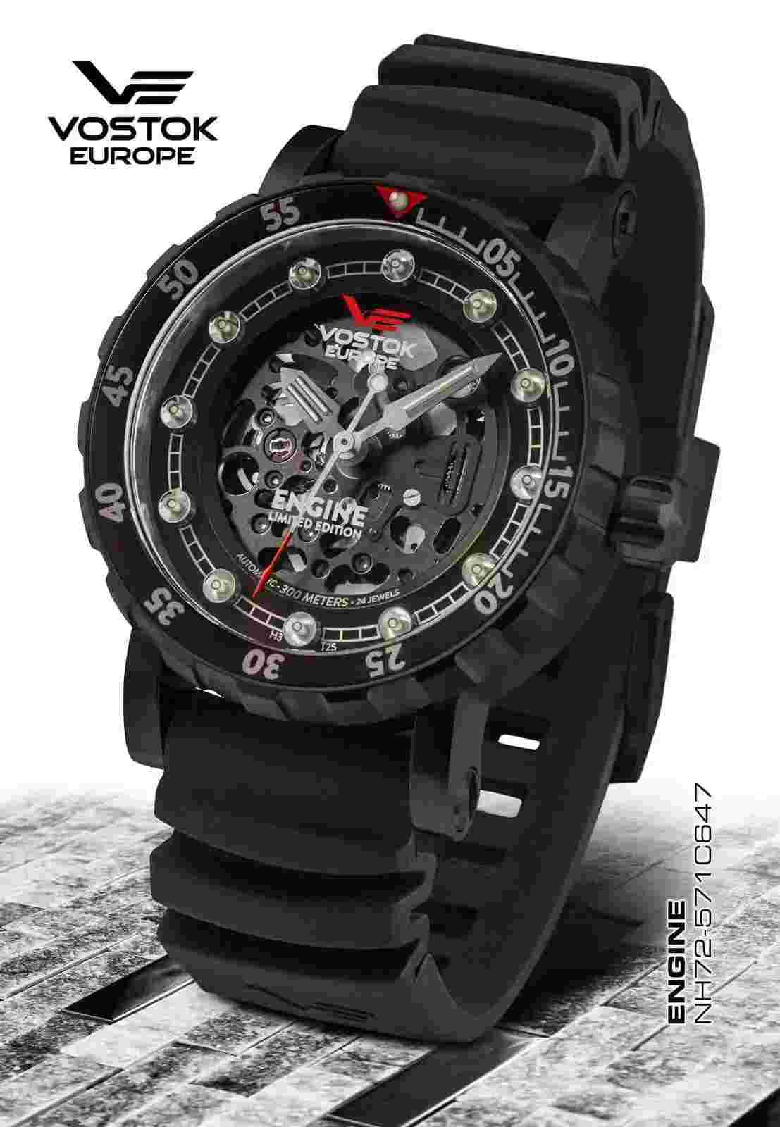Vostok Europe Engine Automatic Limited Edition NH72-571C647