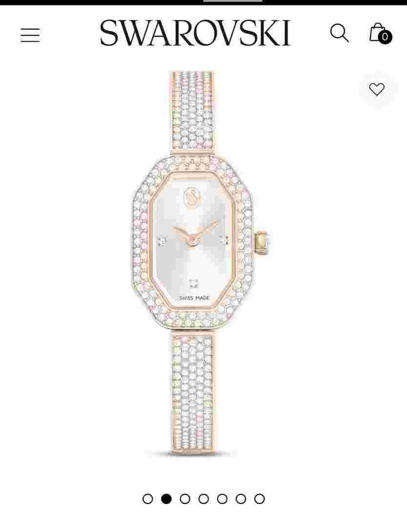 Swarovski Ladies Watch Used From Japan
