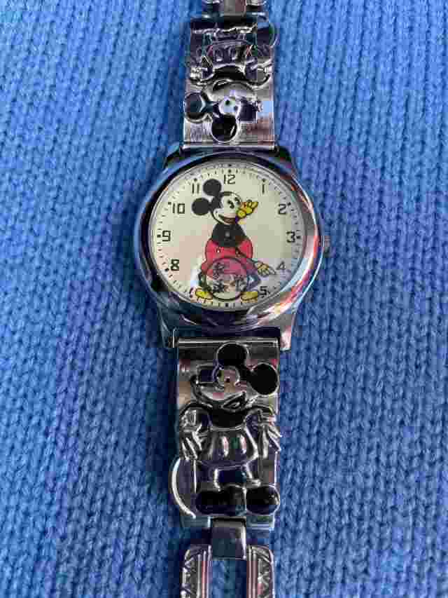 Disney “Replica Of First Mickey Mouse Watch From 1933” Watch - Bradford Exchange