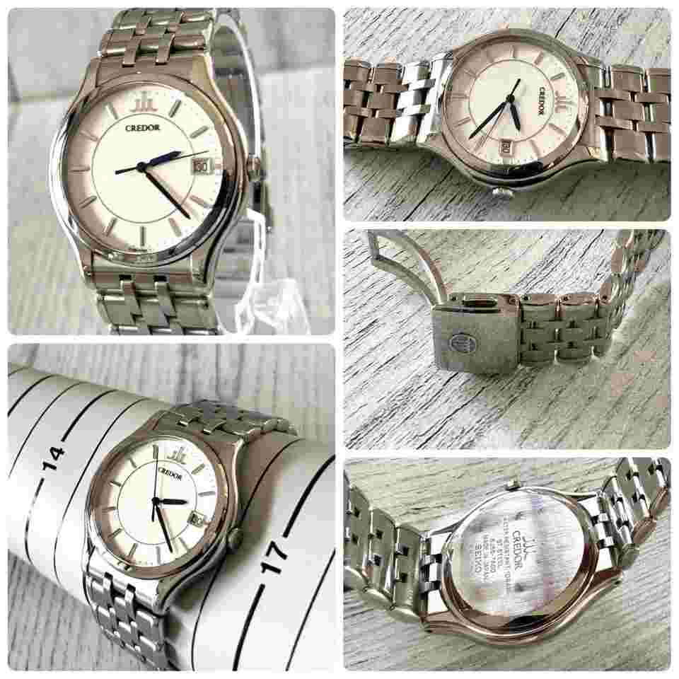 SEIKO CREDOR Watch 8J86-7A00 Signo #QOIW7Z