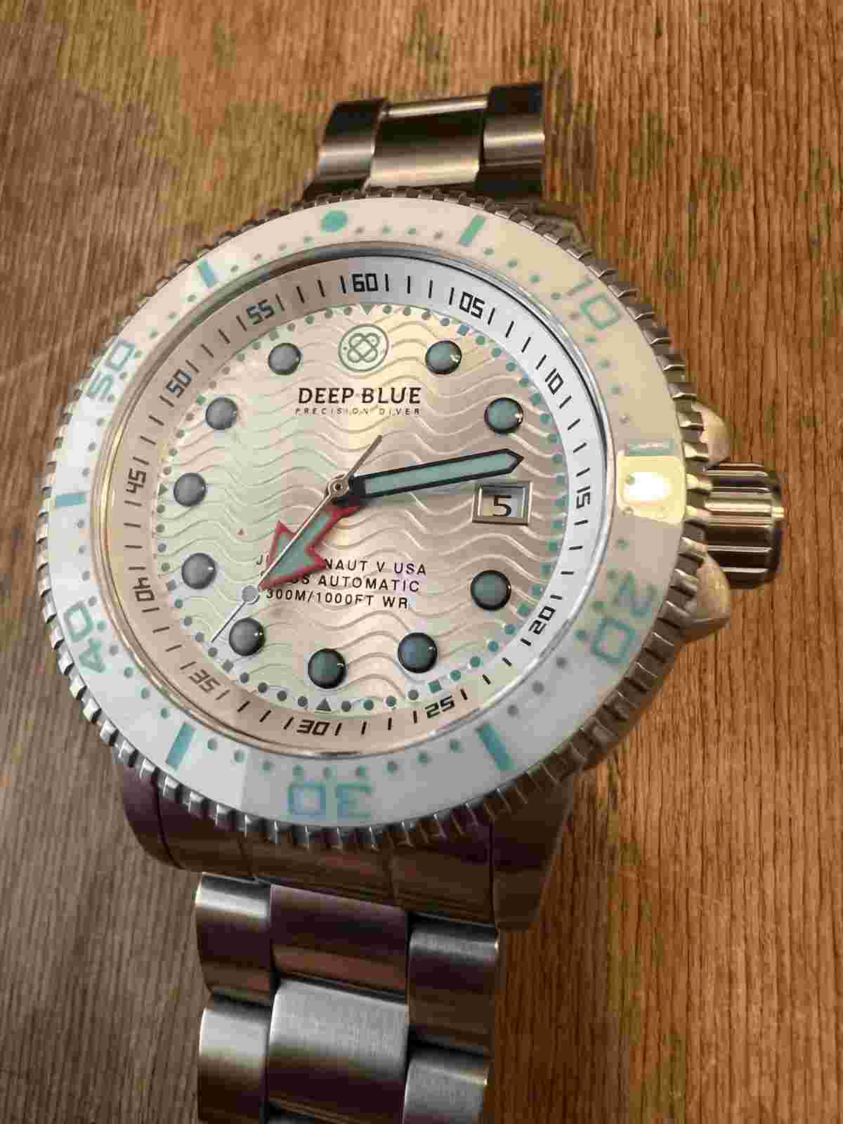 Deep Blue Watch Professional Diver Automatic 300M-1000FT One of a kind.