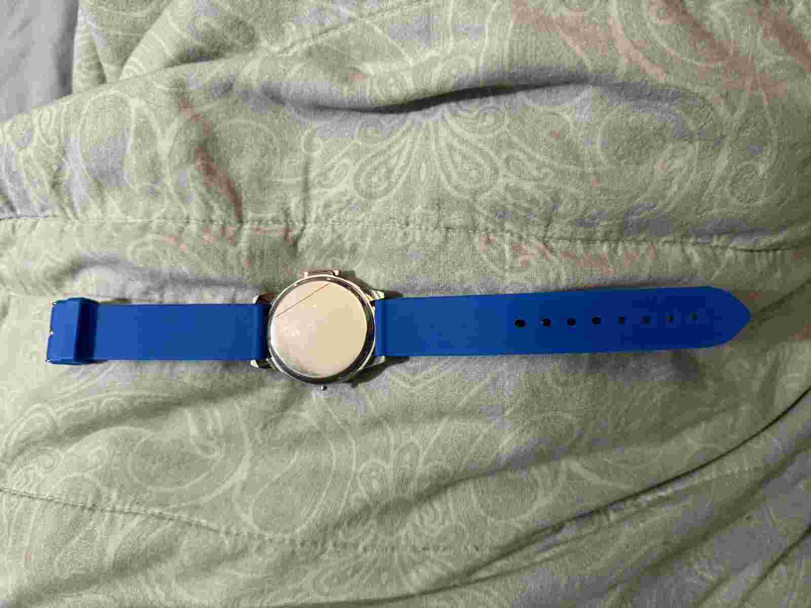 SONIC THE HEDGEHOG SPINNER WATCH ~ SEGA FLIP COVER BLUE SILICONE WRISTBAND