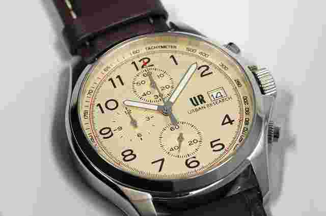 Urban Research Wrist Watch UR00303 Men's Brown