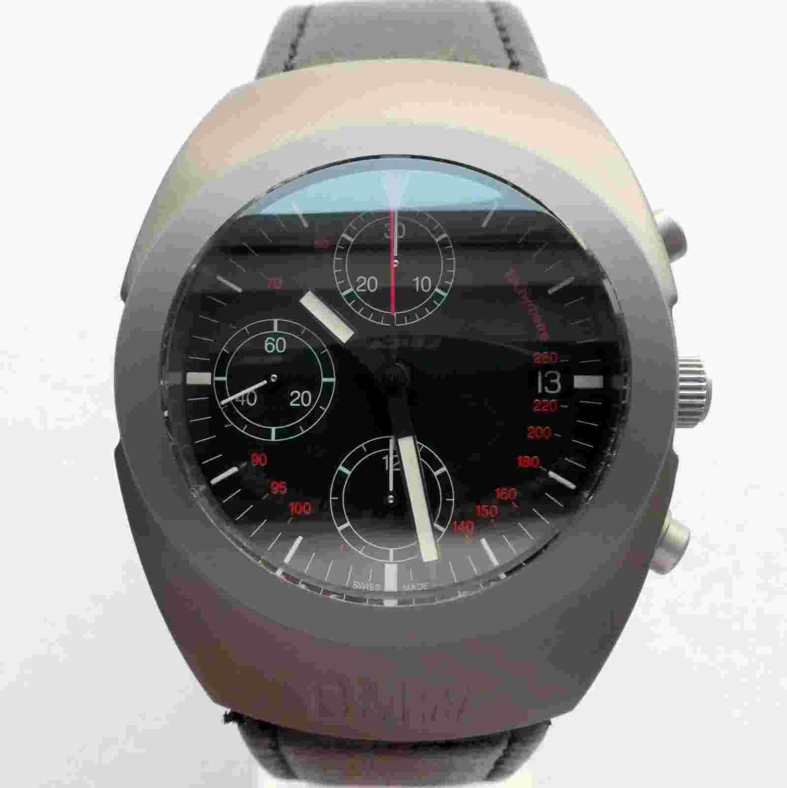 BMW Titanium Motorsport Racing Sport Car Accessory Automatic Chronograph Watch