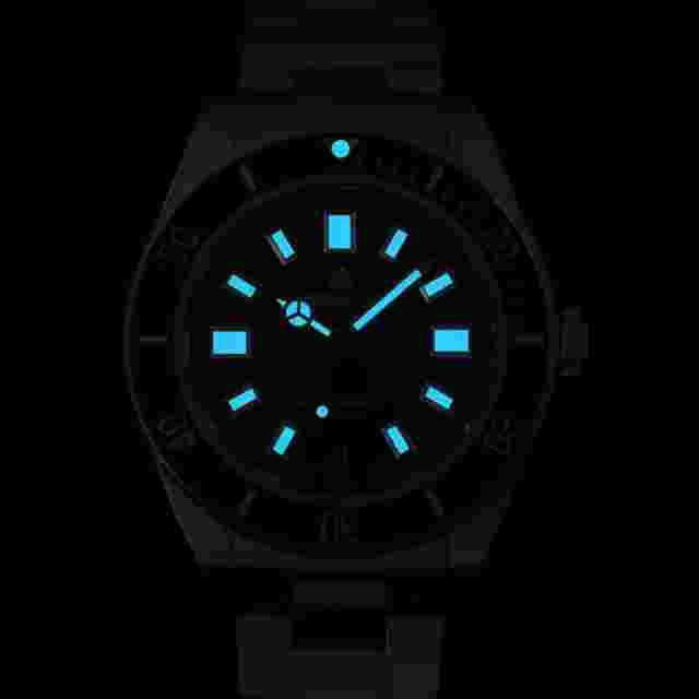 HEIMDALLR Men's Watch Automatic Mechanical Watches For Men Stainless Steel Watch