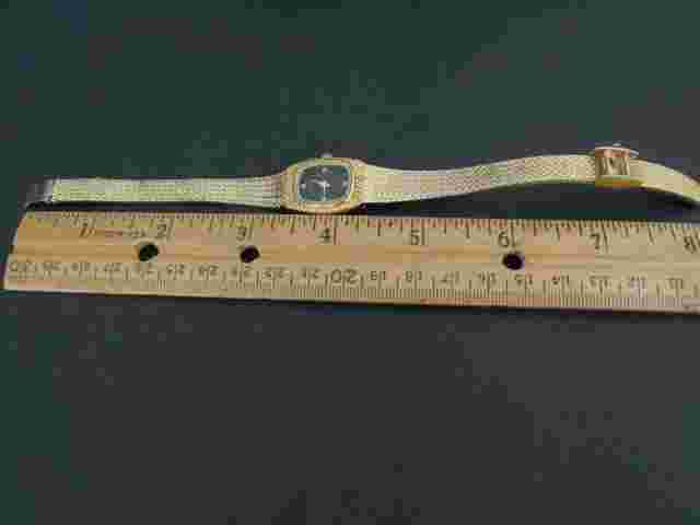 Xavier Masterpiece Ladies Quartz Dress Watch  Golden tone diamond embellishments