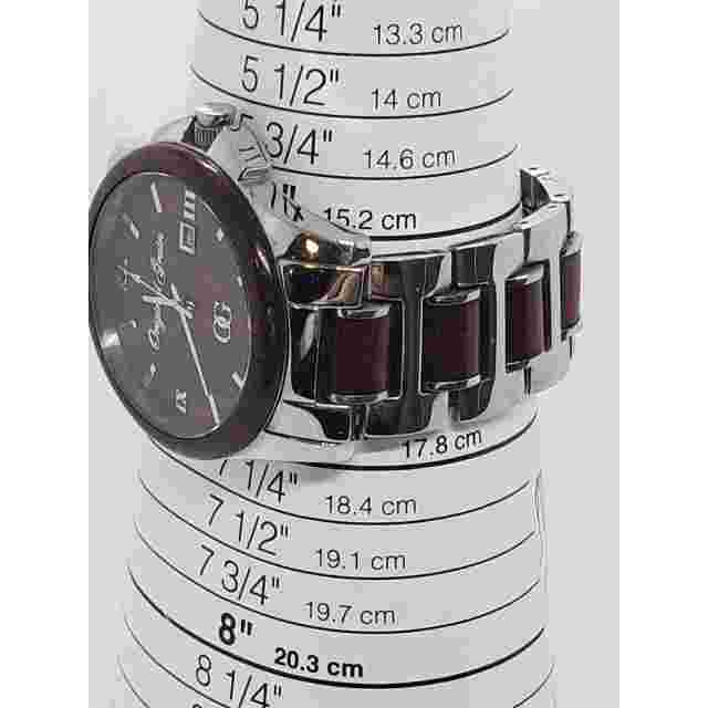 Original Grain Men's Stainless Steel Wood Watch 43mm Classic