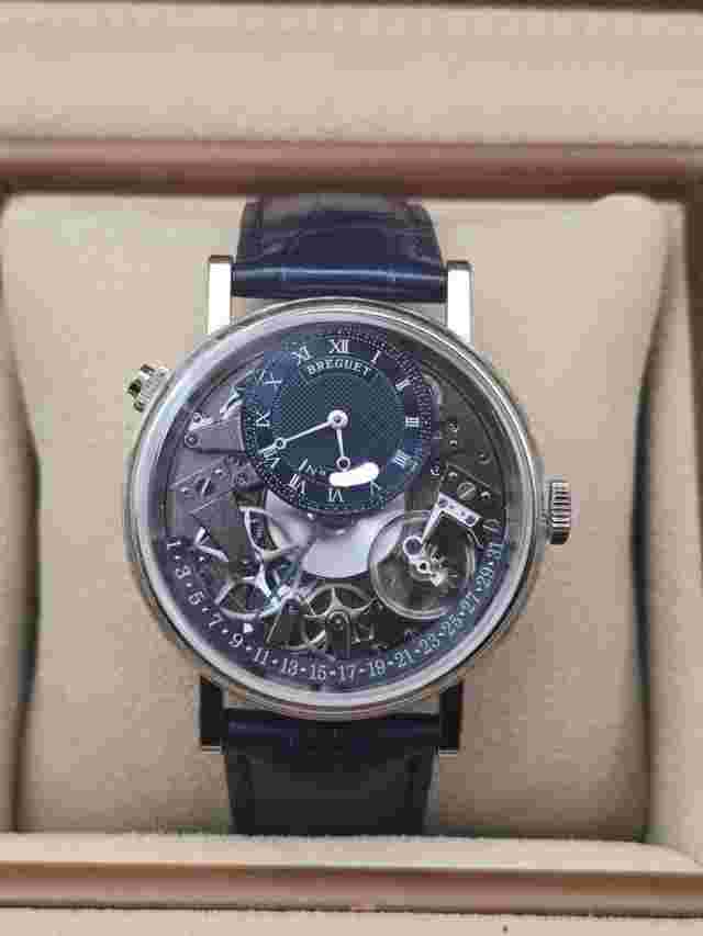 Breguet Tradition Blue Men's Watch - 7597BB/GY/9WU