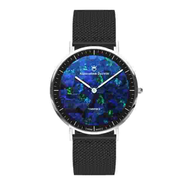 Roland Cliff Blue Opal Watch -  40mm