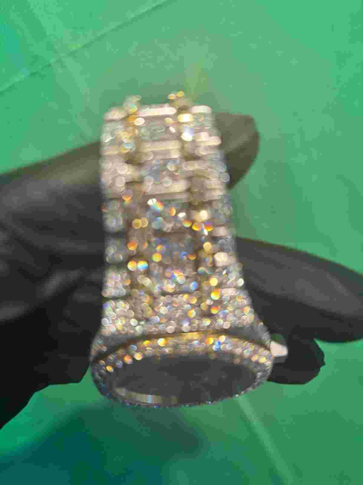 moissanite watch men Aud