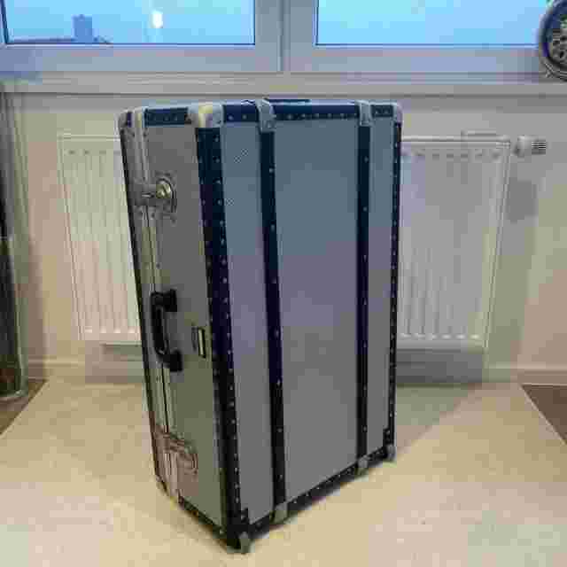 RIMOWA Colorado 70684 Vintage Aluminum Suitcase 104L Silver for Men