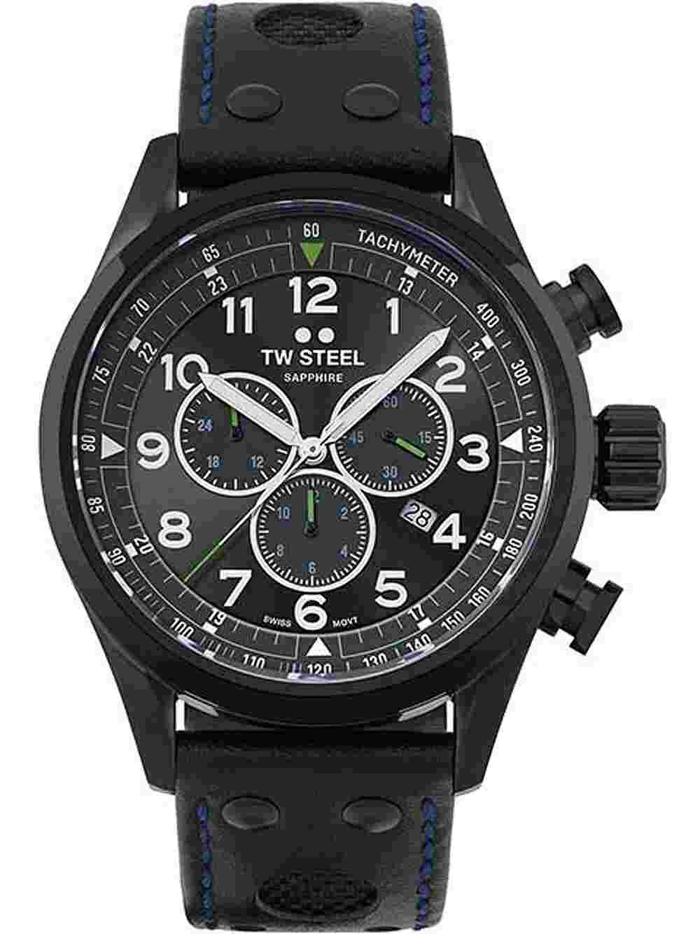 TW-Steel SVS306 Volante Chronograph Petter Solberg Mens Watch 48mm 10ATM