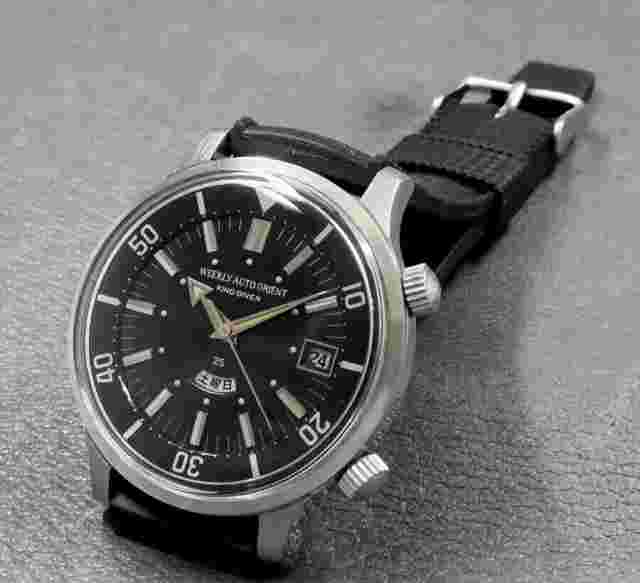 Orient Weekly Auto Orient King Diver Ref.T19410 Vintage SS Automatic Mens Watch