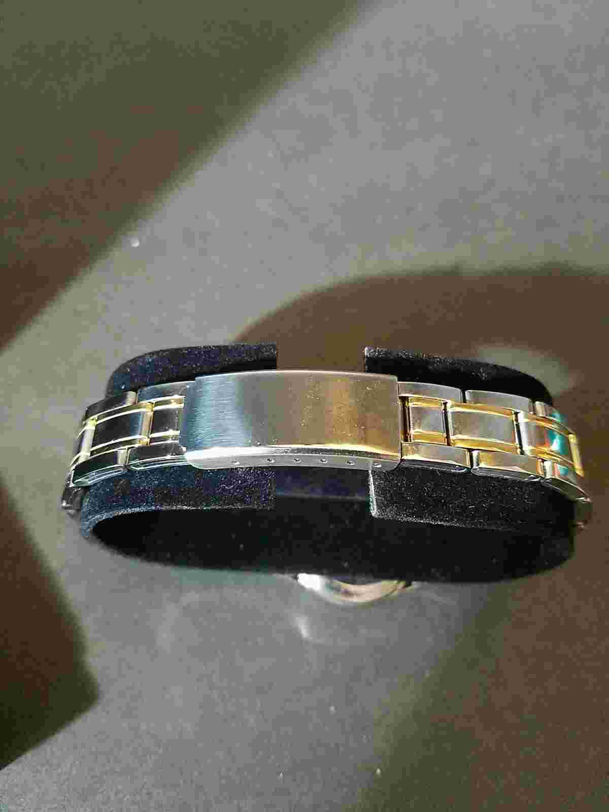 TFX by Bulova Ladies' Watch 38M100 - 2-tone with date, NEW in box