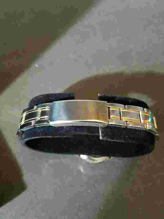 TFX by Bulova Ladies' Watch 38M100 - 2-tone with date, NEW in box