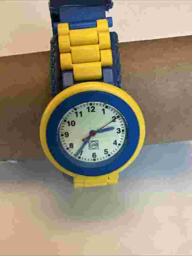 Vintage Lego Watch. WORKING CONDITION And GLOWS In The Dark And Water Resistant
