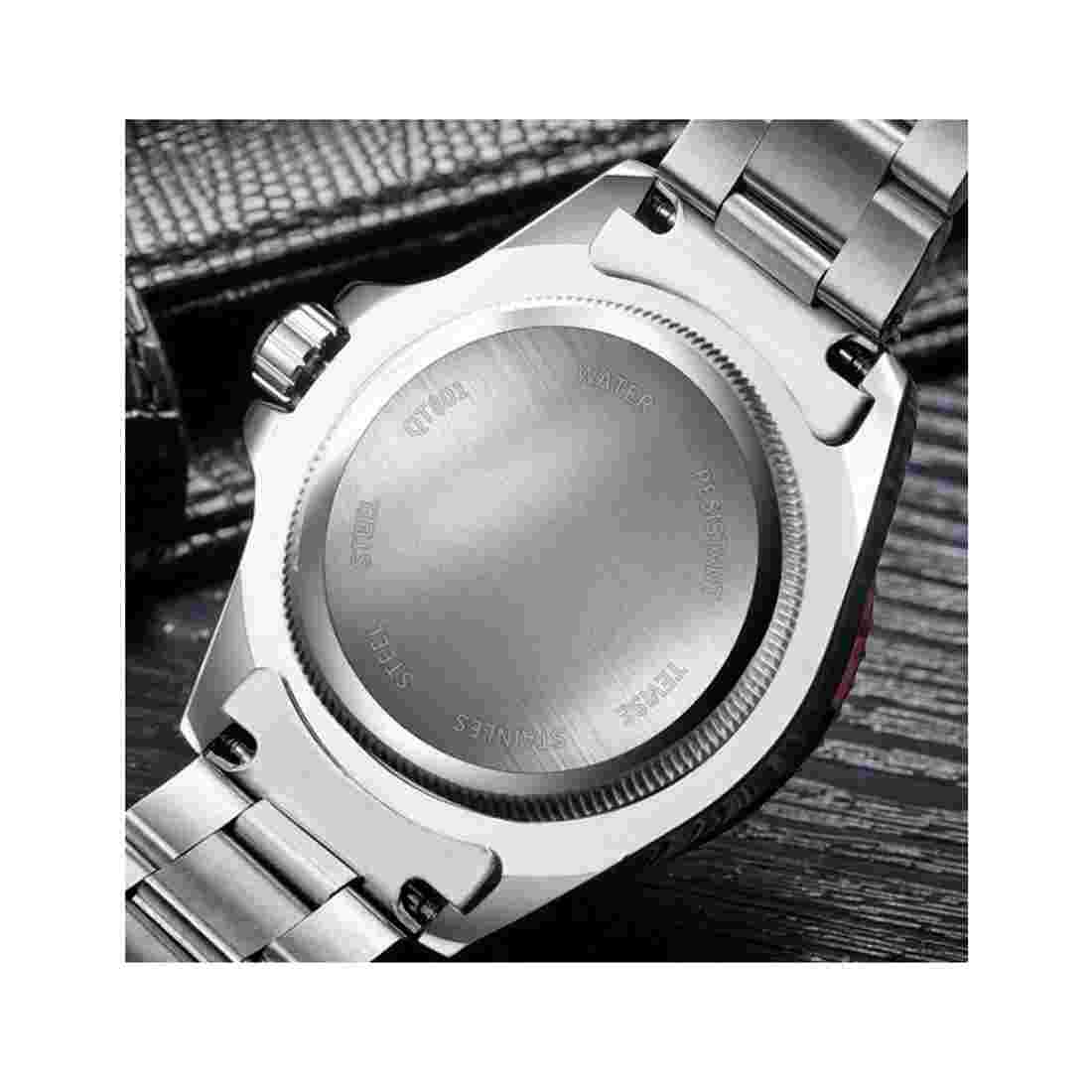Tevise Mens Quartz Watch Green Silver Smart Watches Date Designer Gift UK