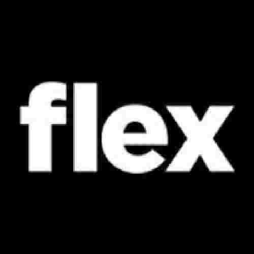FLEX Watches Black Sport Watch 48 mm Silicone Water Resistant 3 ATM Analog NEW