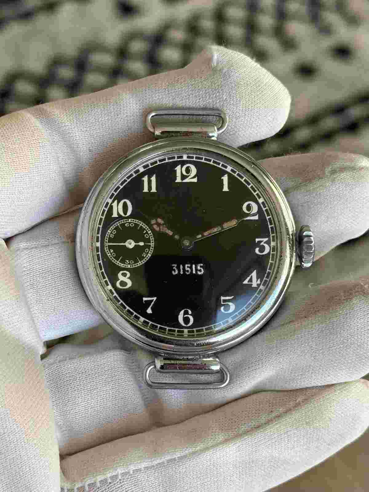 USSR Soviet Russian Vintage KIROVSKIE WW2 SPY SCOUT Watch Military World War K43