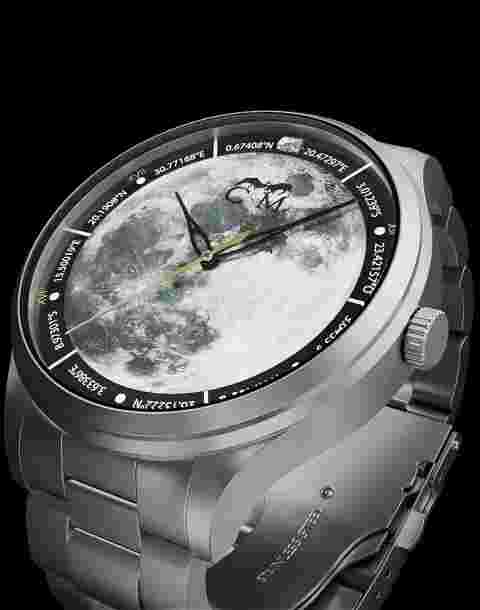 Col&MacArthur Apollo 1969 Moon Lunar meteorite limited edition watch (QUARTZ)