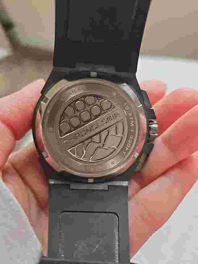 Men's Chronologia Rescue Trailer Silicon BLACK