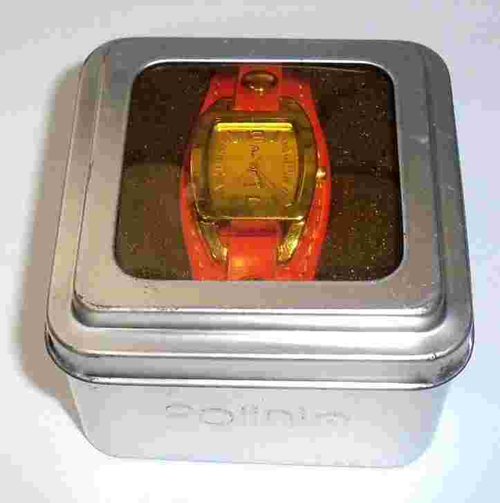 Polini Ladies Sport Silvertone Watch Pink Band, New!