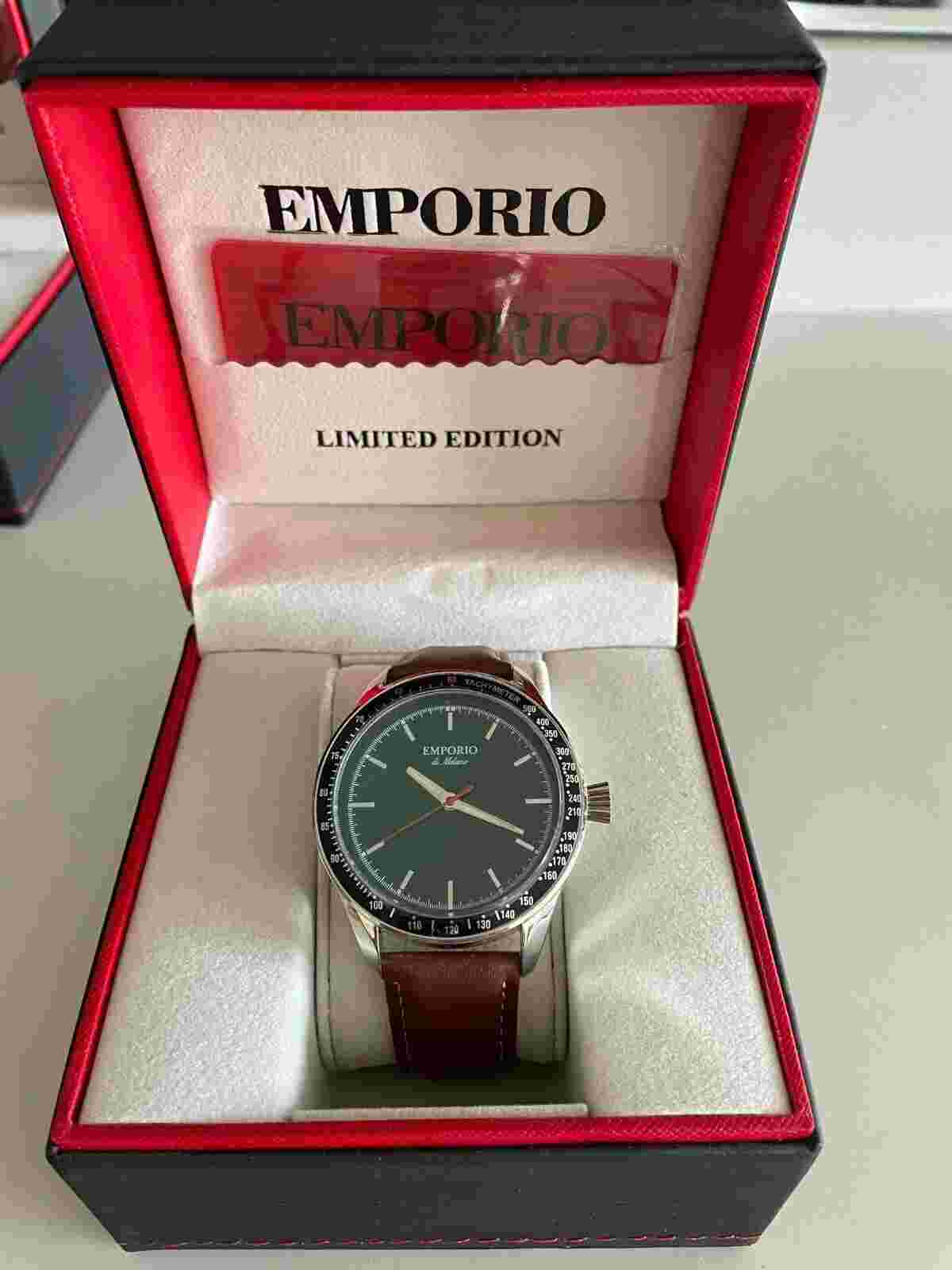 Brown strap Emporio di Milano watch