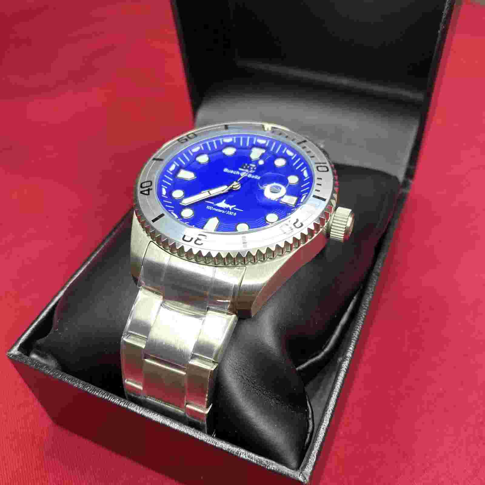 Mens Buech Boilat Mako watch