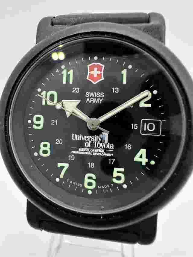 RARE Swiss Army RENEGADE Military Field “University Of Toyota” Dial Men’s Watch